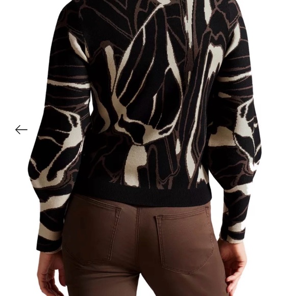Ted Baker London Mariela Abstract Knitted Jumper - Picture 9 of 9